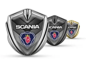 Scania Emblem Car Badge Sports Style High-Quality